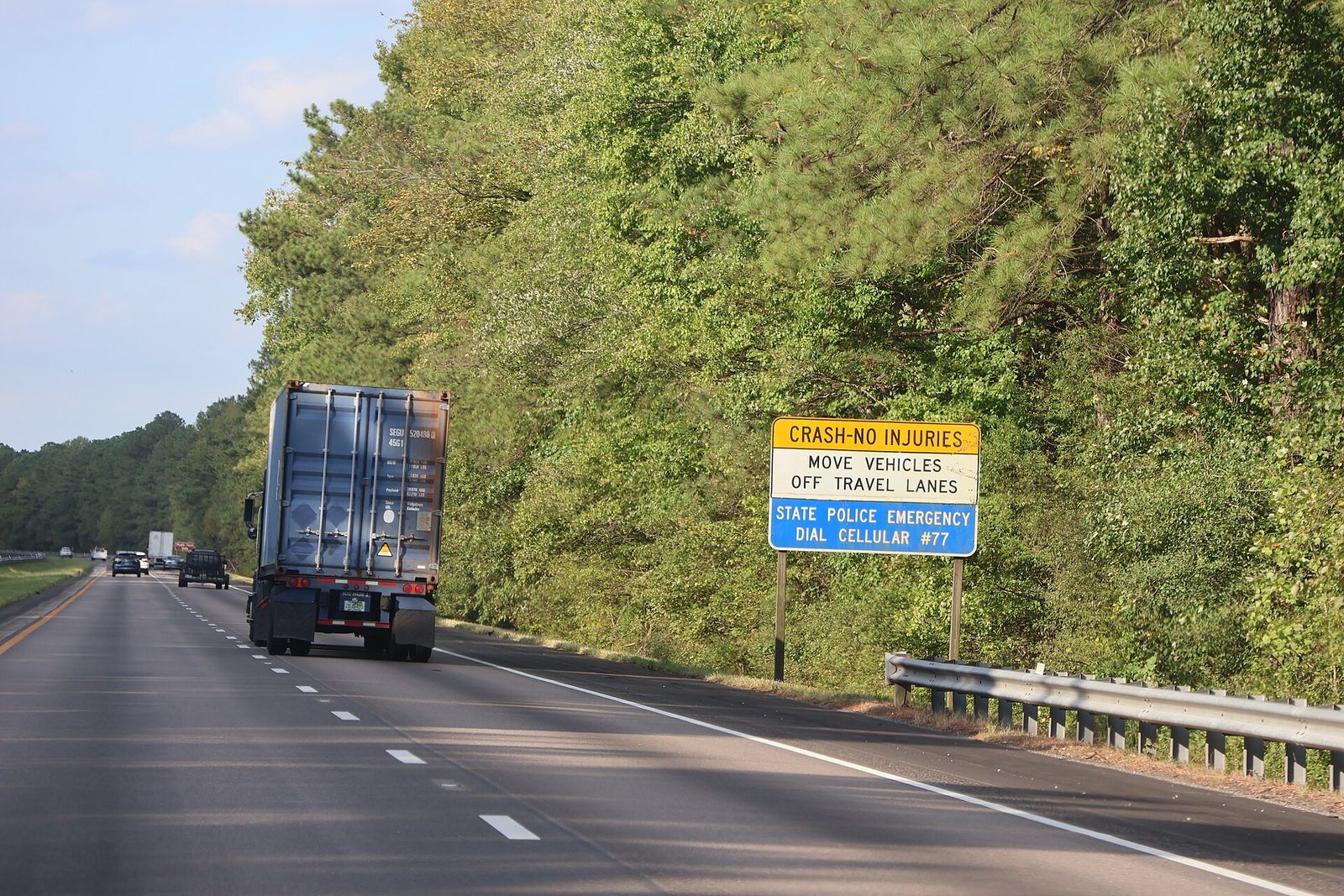 Interstate 95 North in Greensville County (September 2023) 05